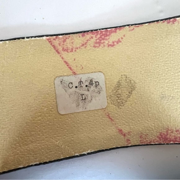 Vintage Elephant Buckle & Leather Belt Set of 2 - Picture 11 of 16